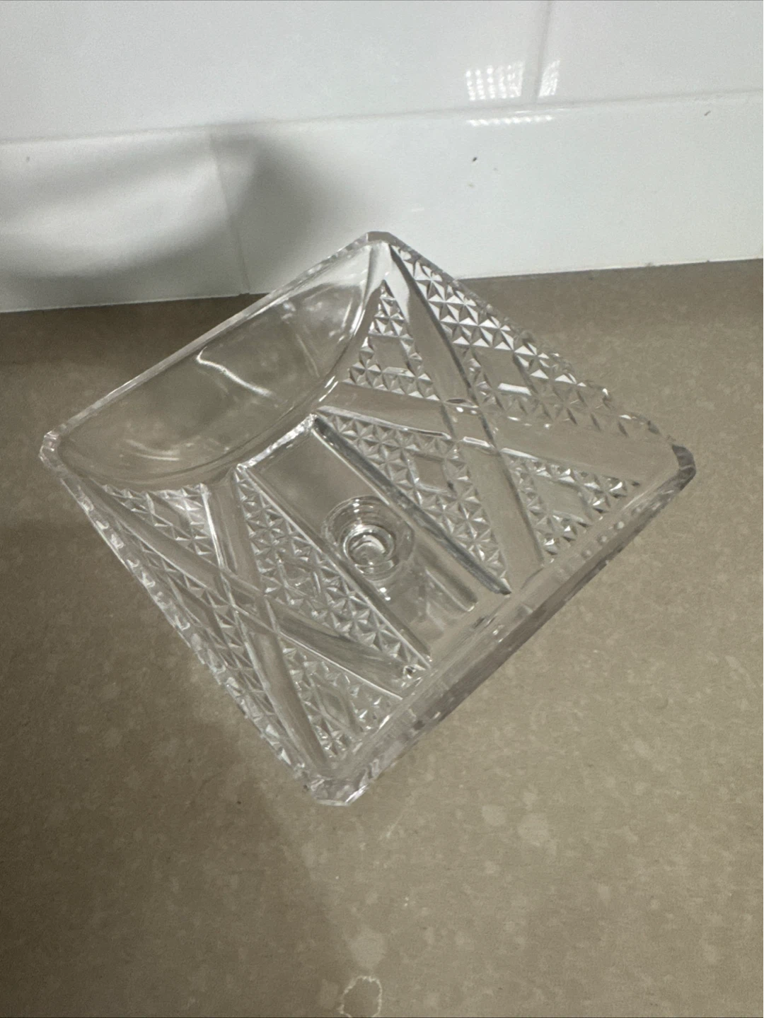Glass Pedestal Candy Dish - photo 2