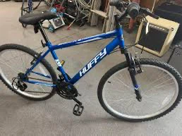 Blue Huffy Mountain Bike - photo 2