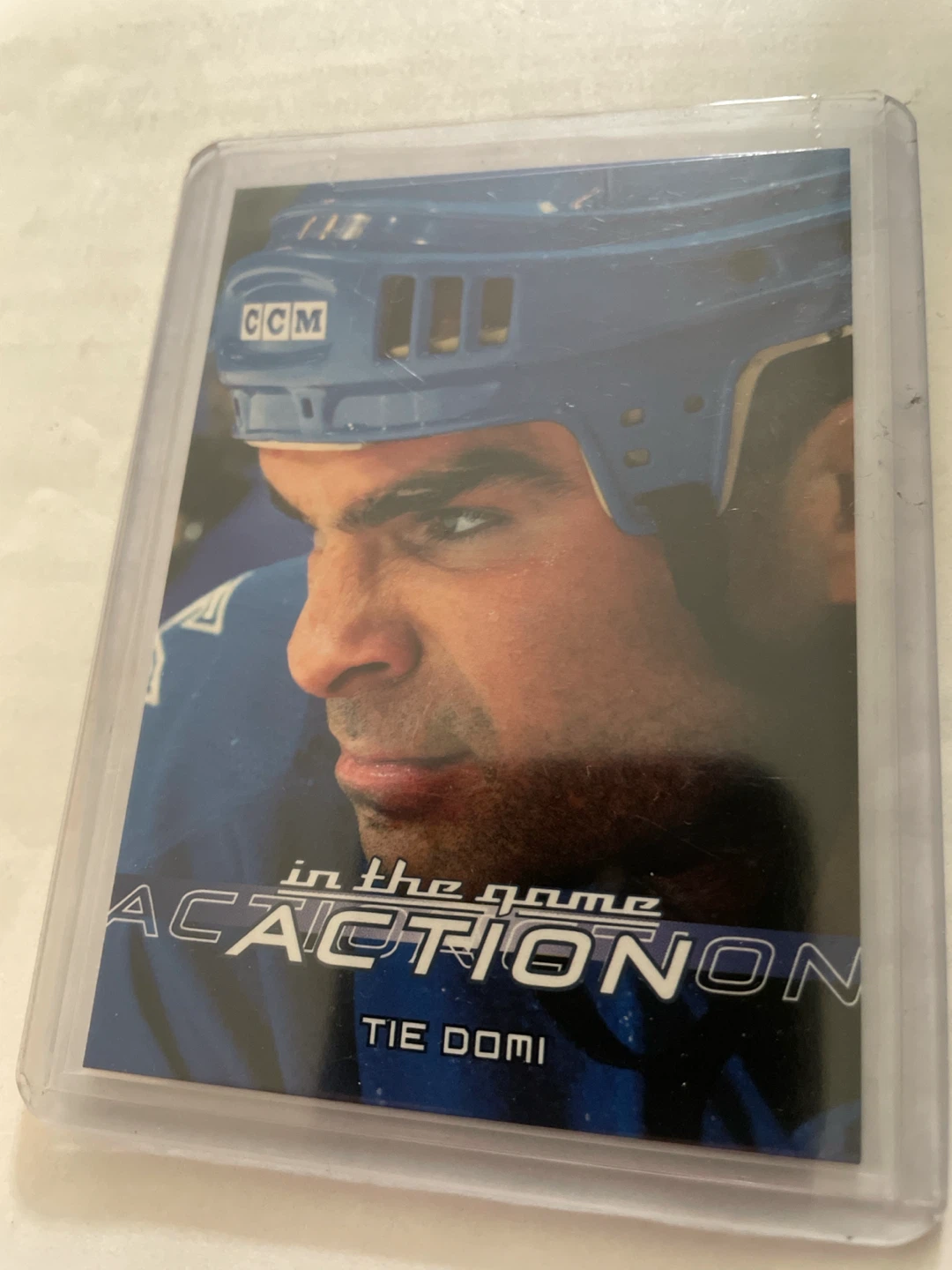 Tie Domi Toronto Maple Leafs Hockey Card