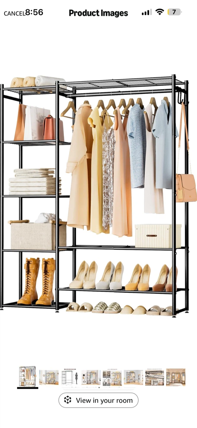 BNIB NEPROCK Free Standing Closet Organizer