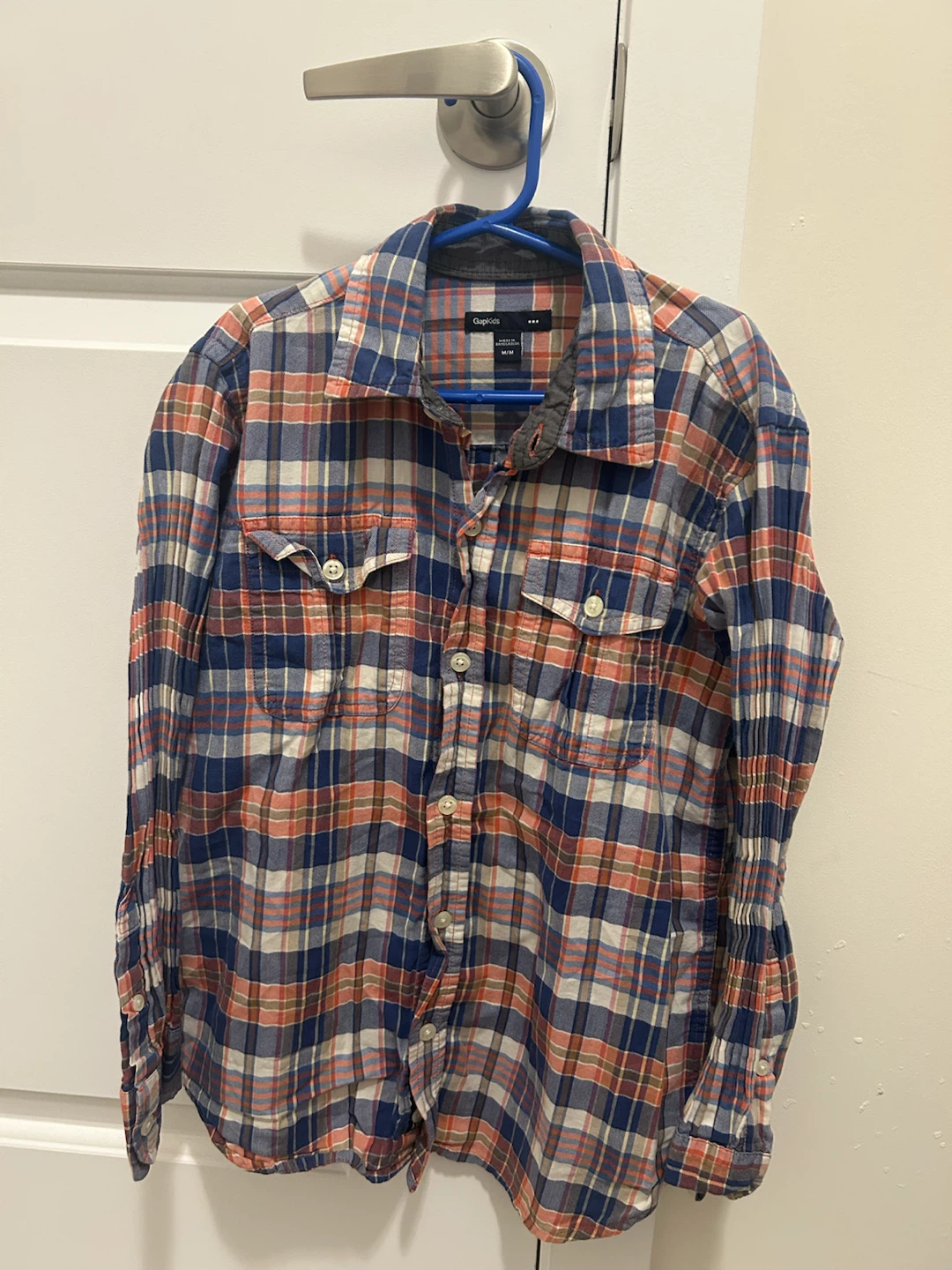 Gap Kids Plaid Button-Up Shirt