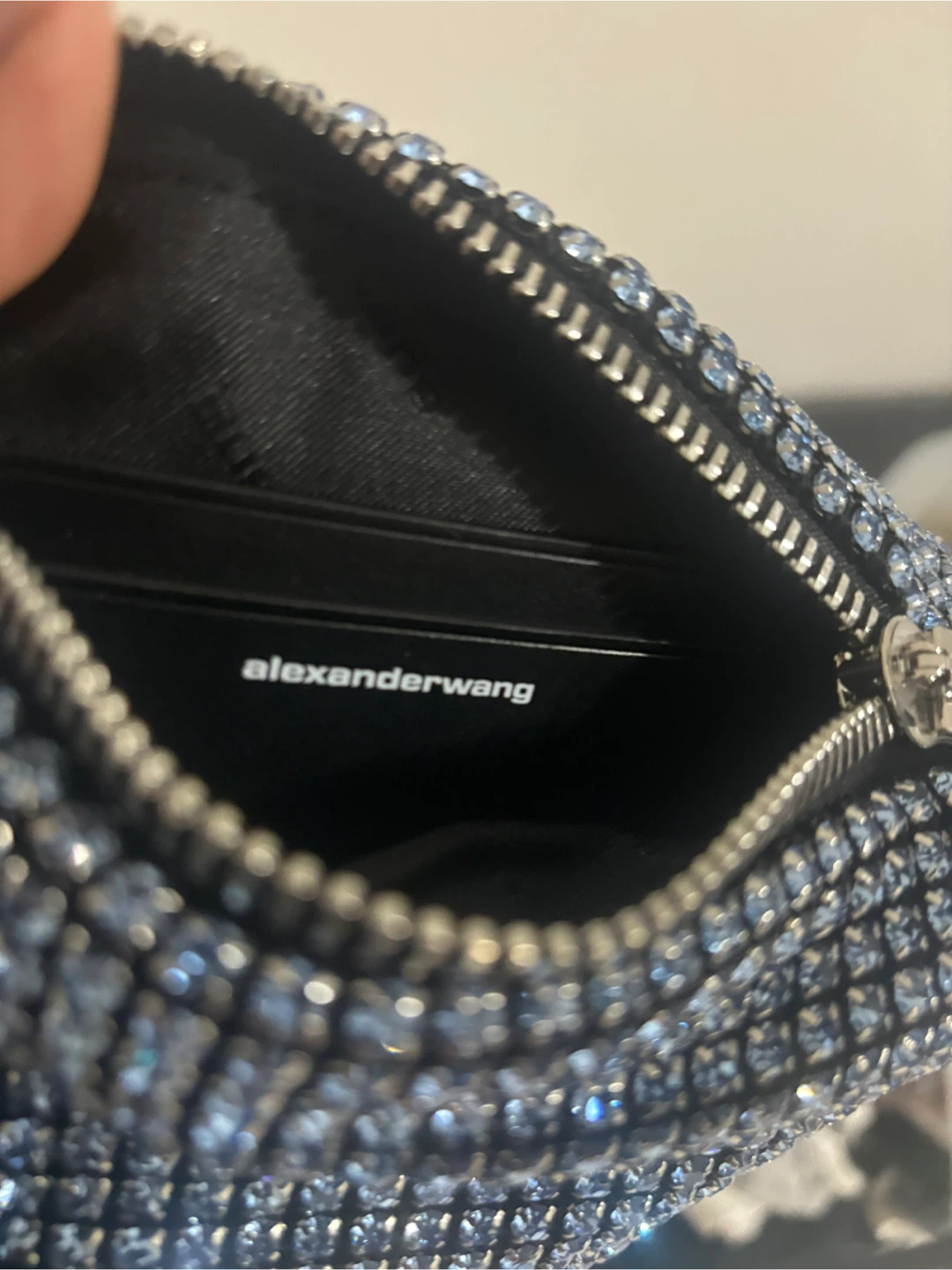 Alexander Wang Heiress Medium Pouch Clutch Bag - photo 4