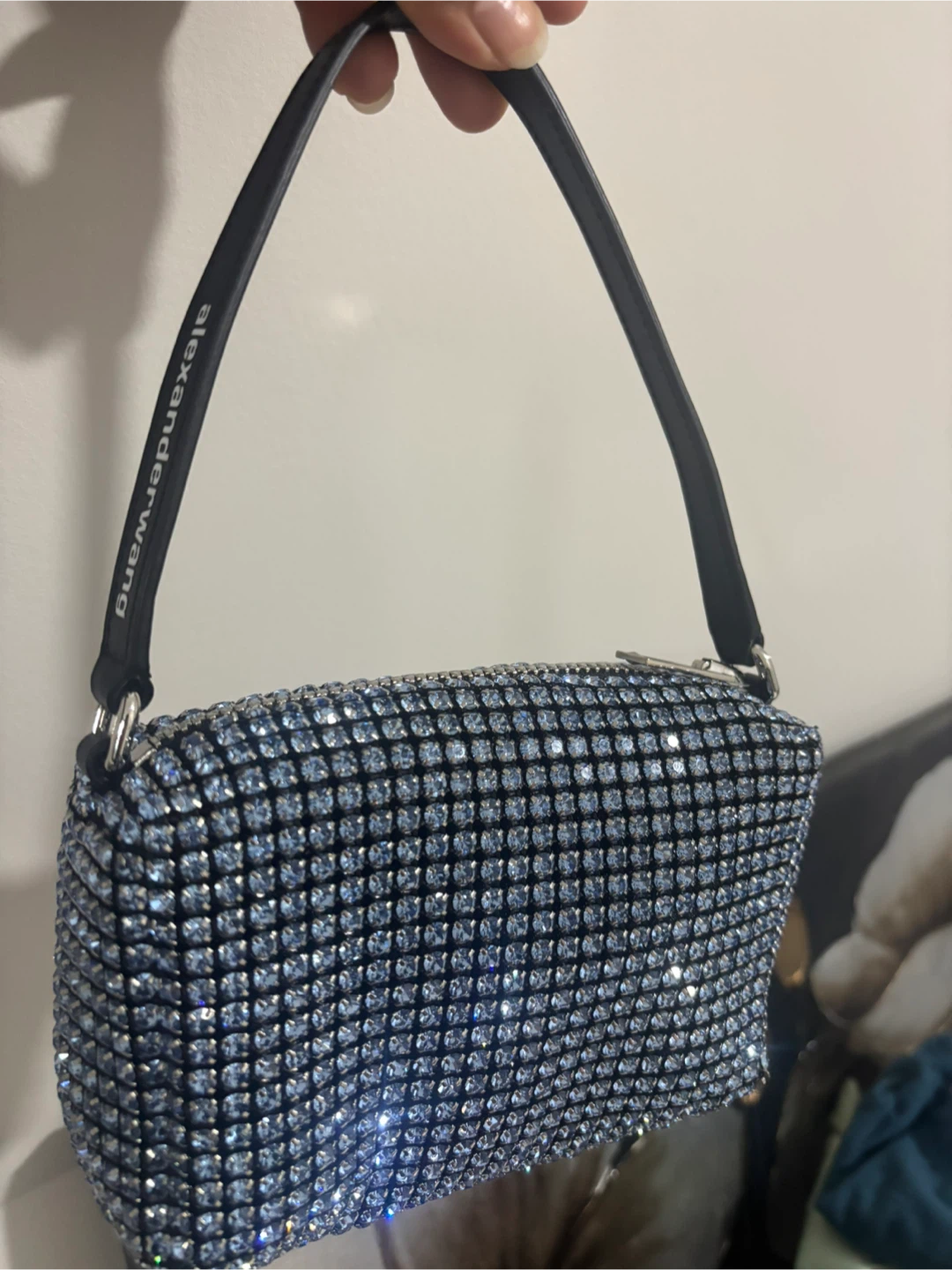 Alexander Wang Heiress Medium Pouch Clutch Bag - photo 2