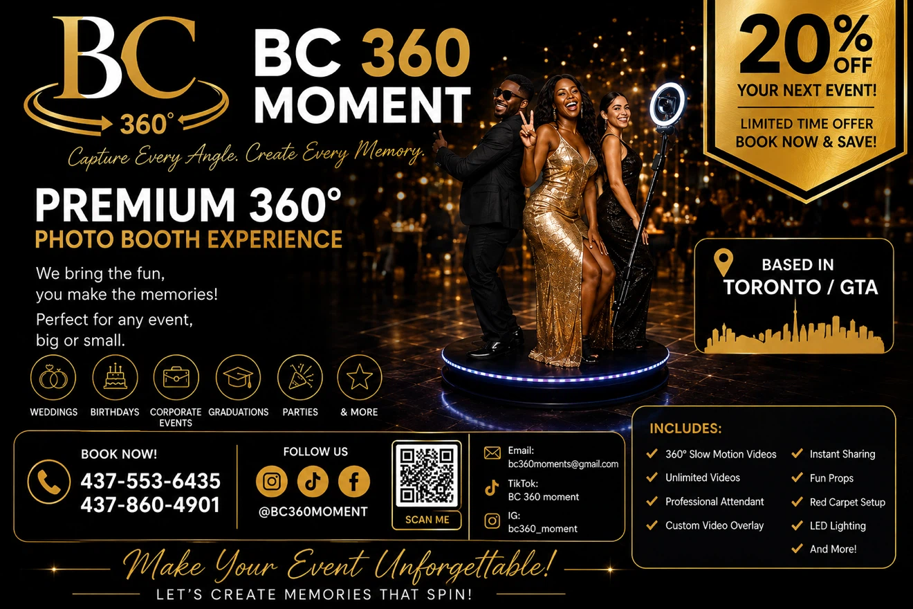 BC 360 Moment Photo Booth - photo 2