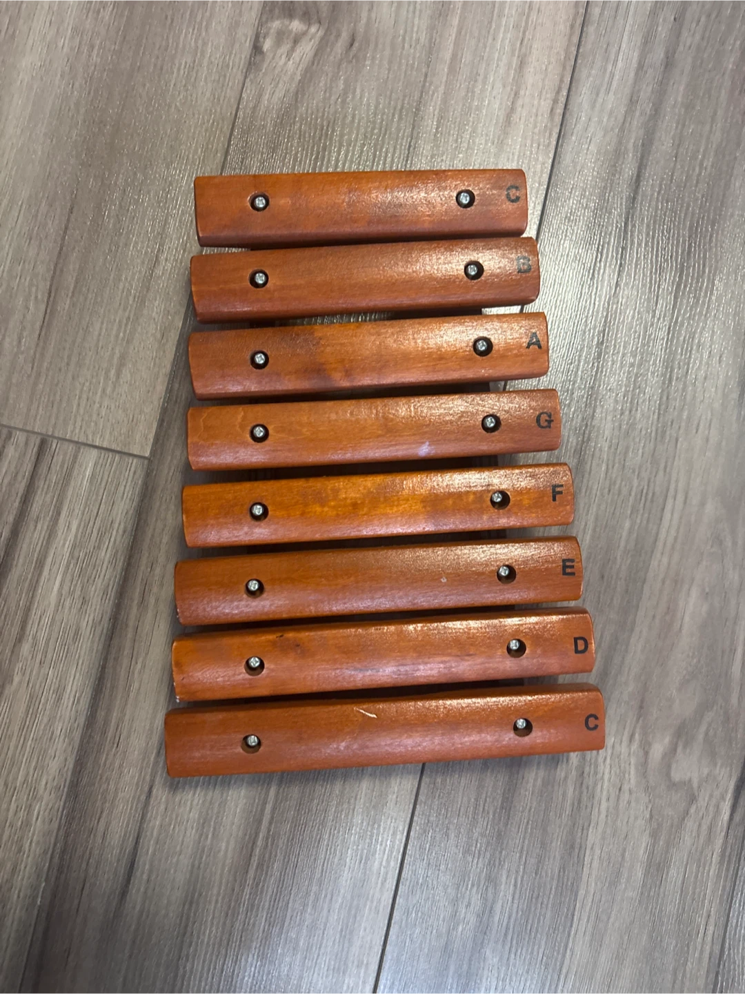 Wooden Xylophone in good condition