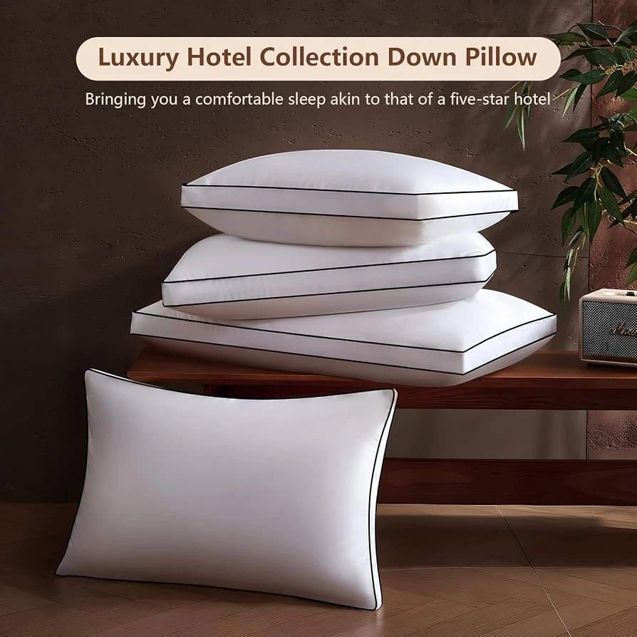 🔥 Brand NEW – Feather Down Pillows King Size, Set of 2 - photo 3