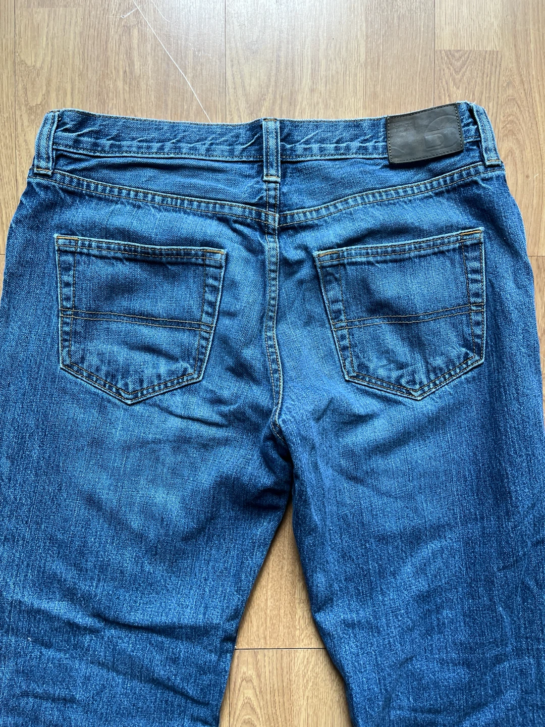 Vintage Denver Hayes Blue Denim Jeans - photo 5