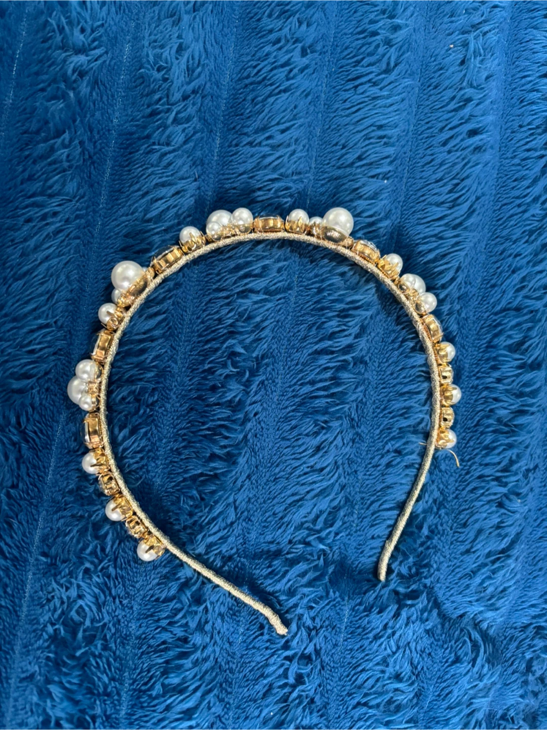 Pearl and Rhinestone Headband