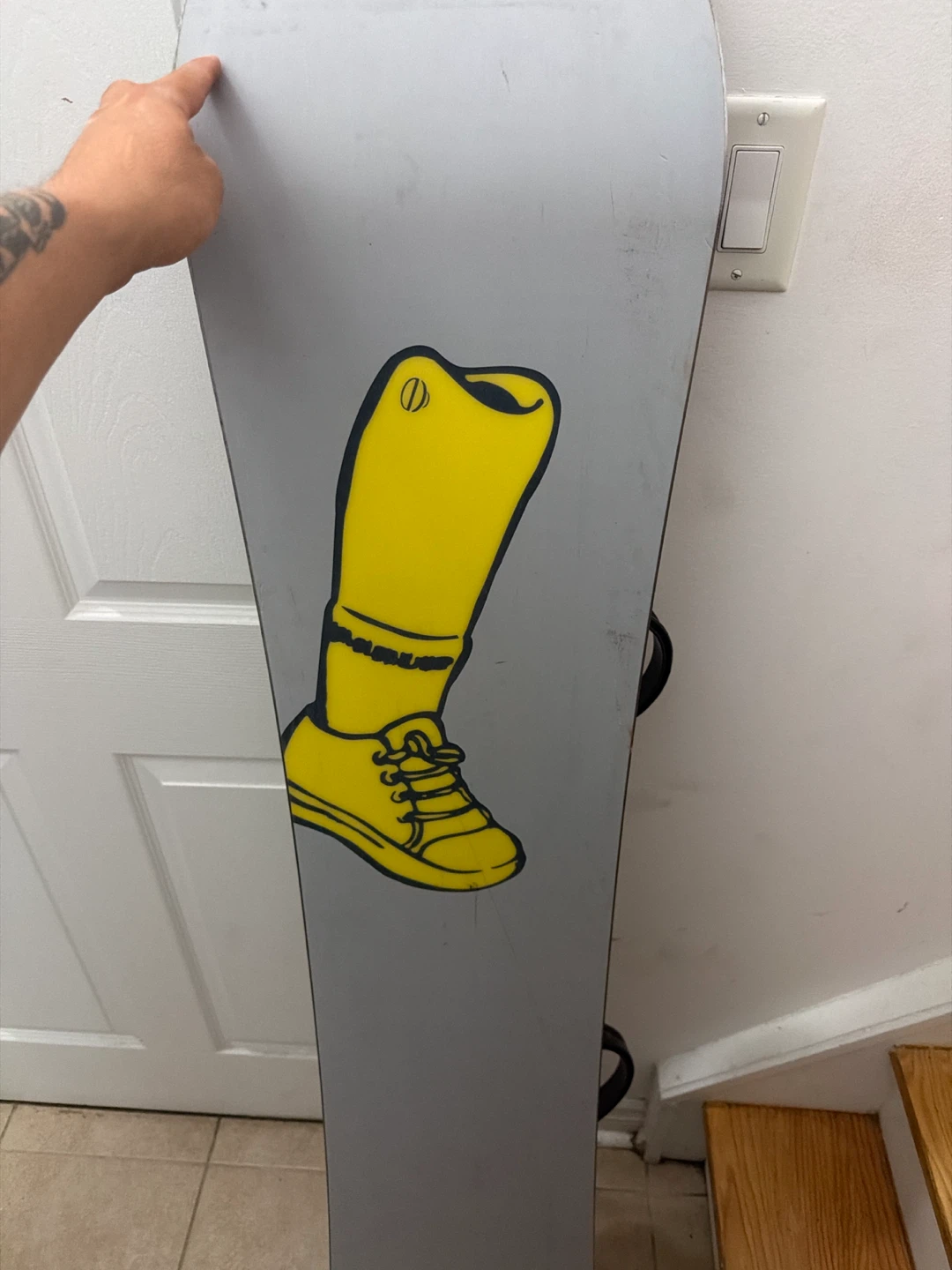 Snowboard with Bindings - photo 2