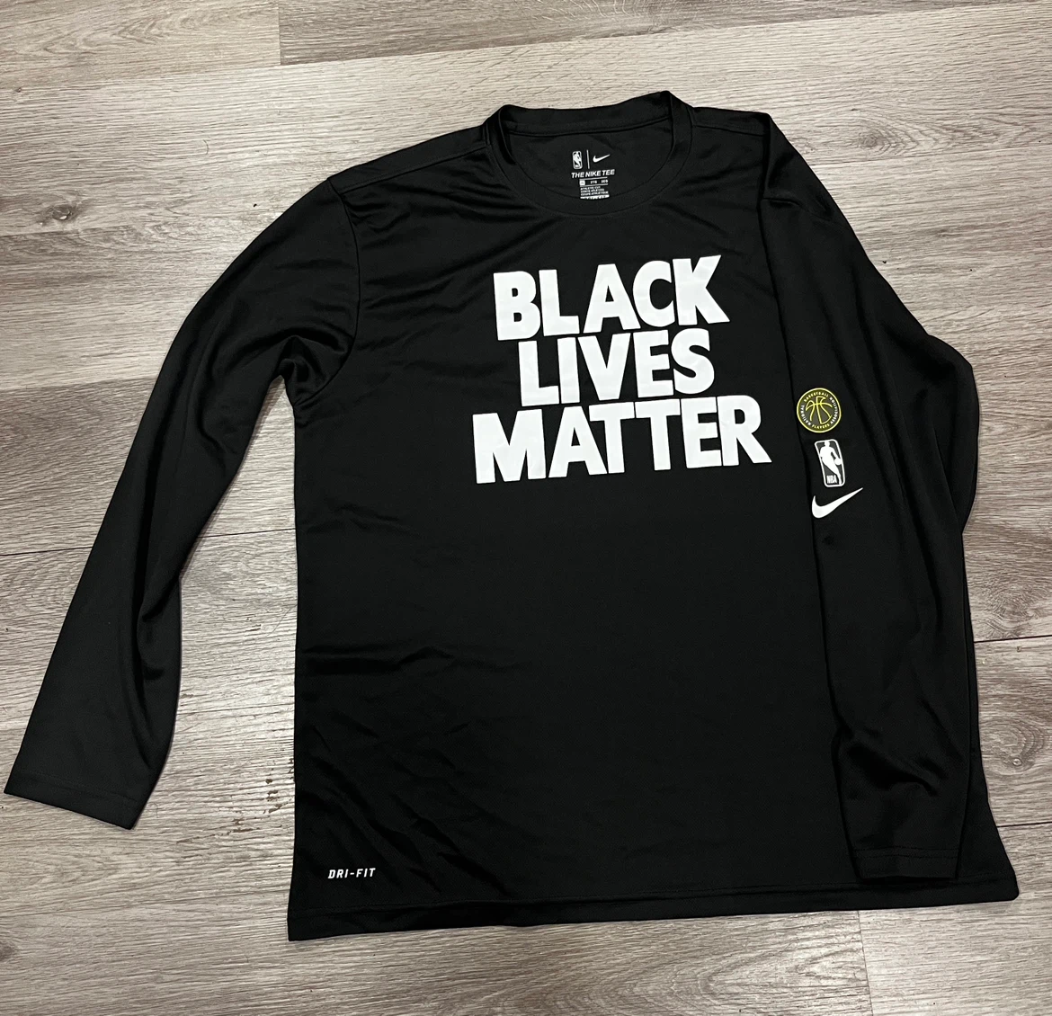 Nike Dri-FIT Black Lives Matter Long Sleeve Tee - photo 4