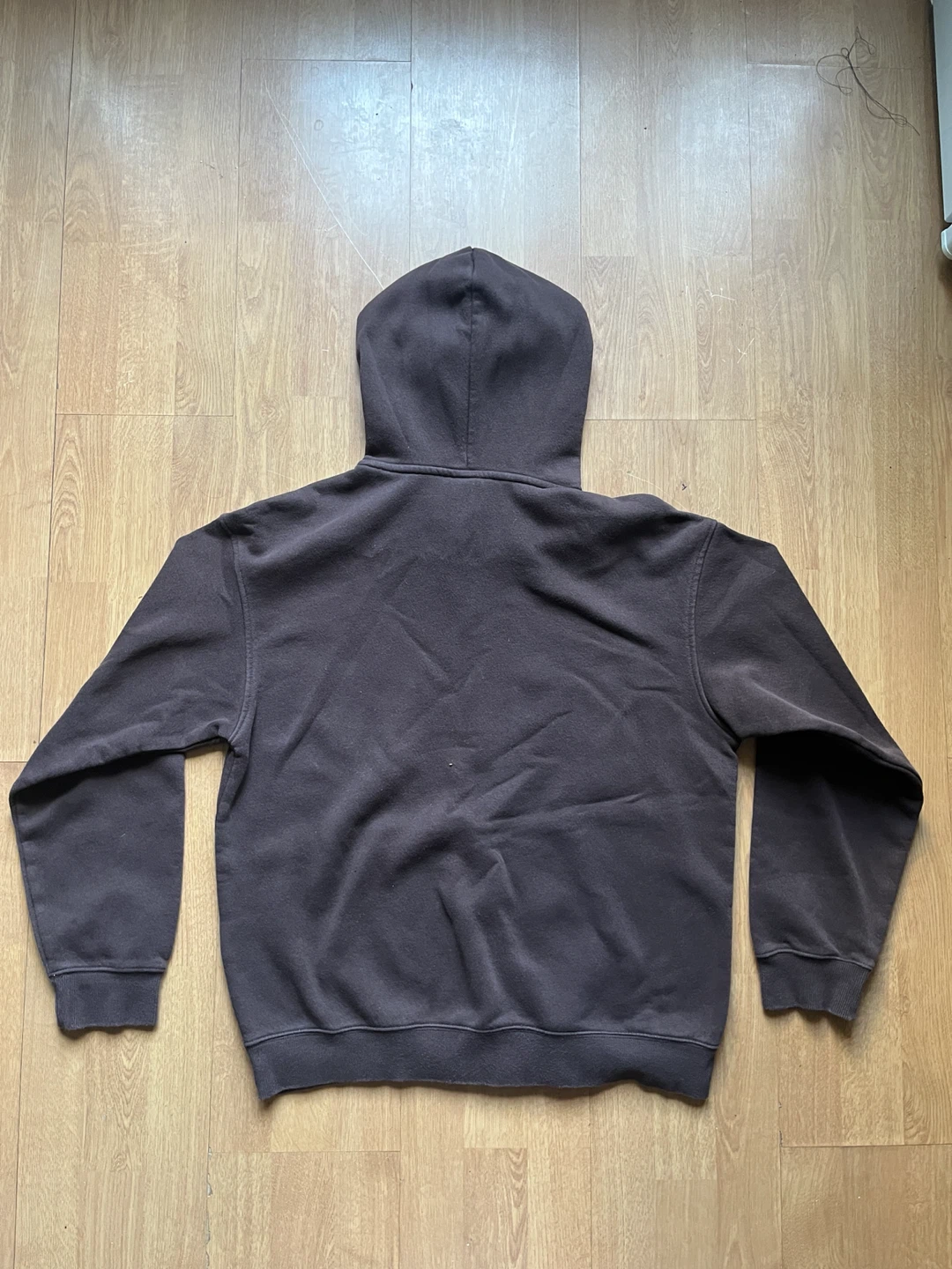 H&M Brown Hoodie Sweatshirt - men’s medium - photo 2
