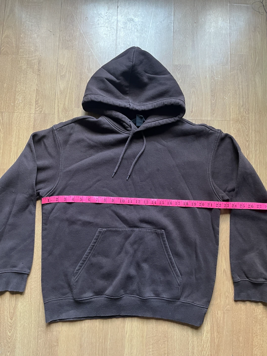 H&M Brown Hoodie Sweatshirt - men’s medium - photo 4