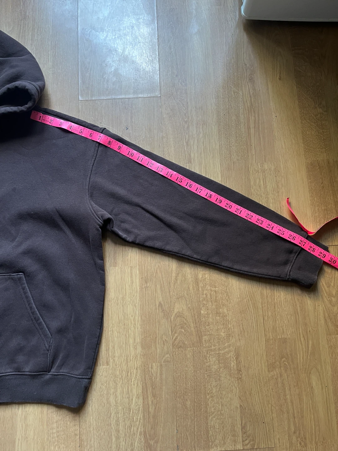 H&M Brown Hoodie Sweatshirt - men’s medium - photo 5