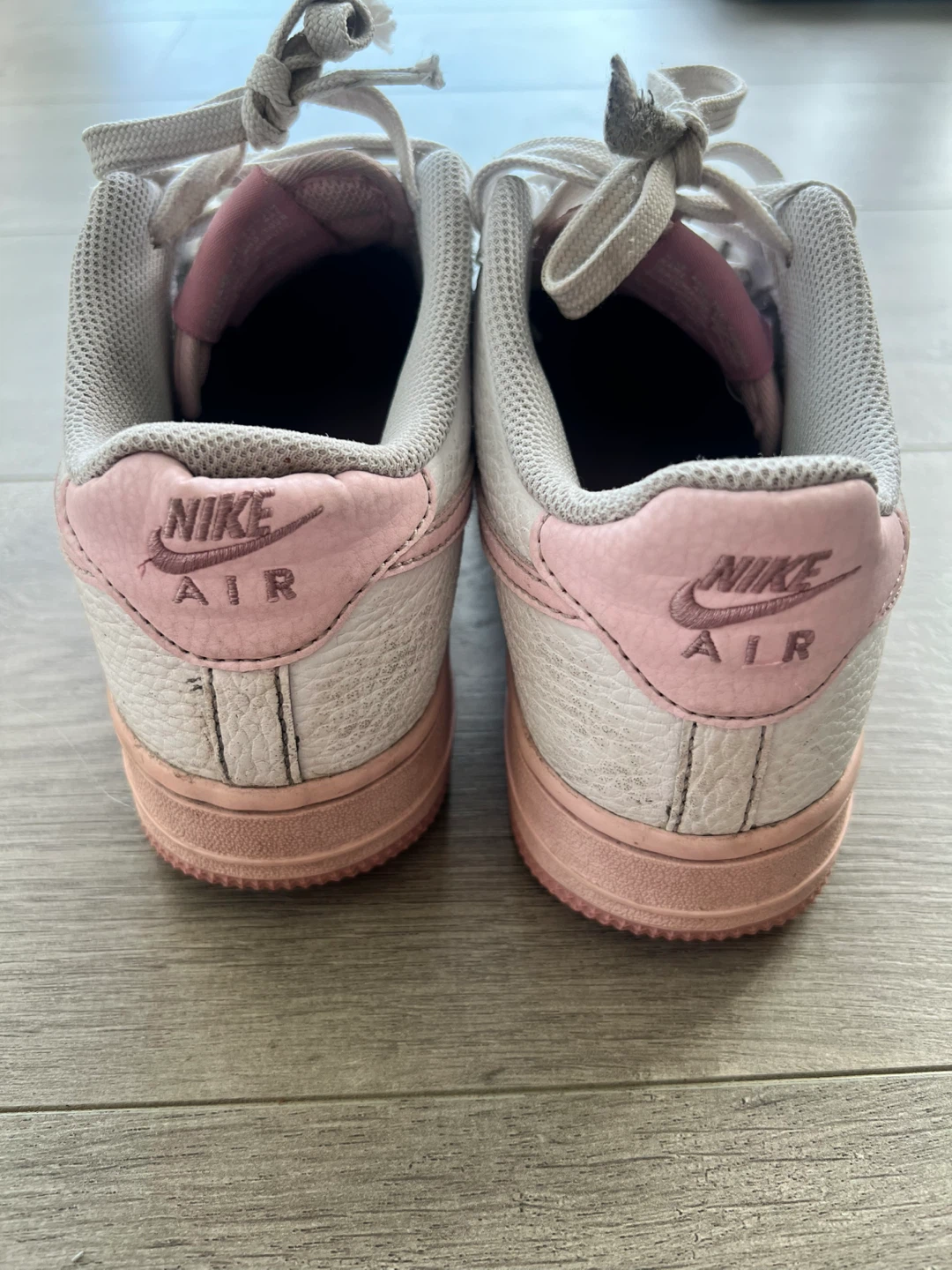 Nike Air Force 1 Low Women's Sneakers White/Pink - photo 4