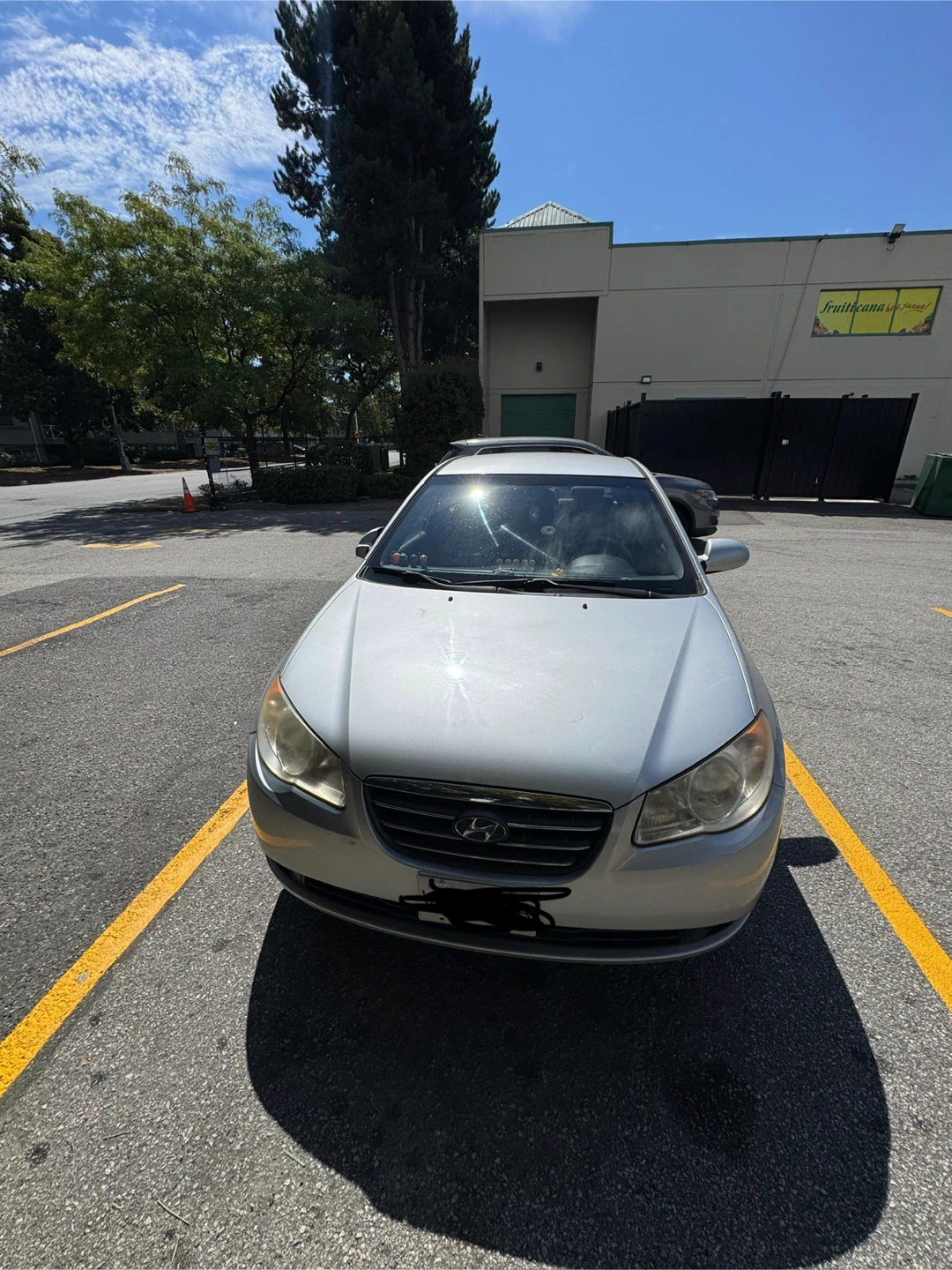 Hyundai Elantra Silver Sedan - photo 2