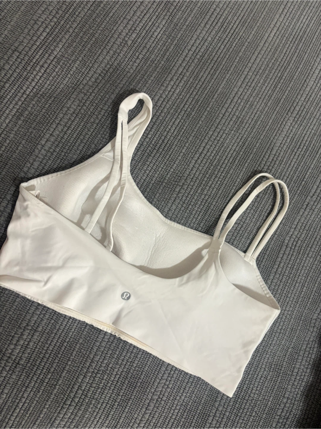 Lululemon White Sports Bra large - photo 2