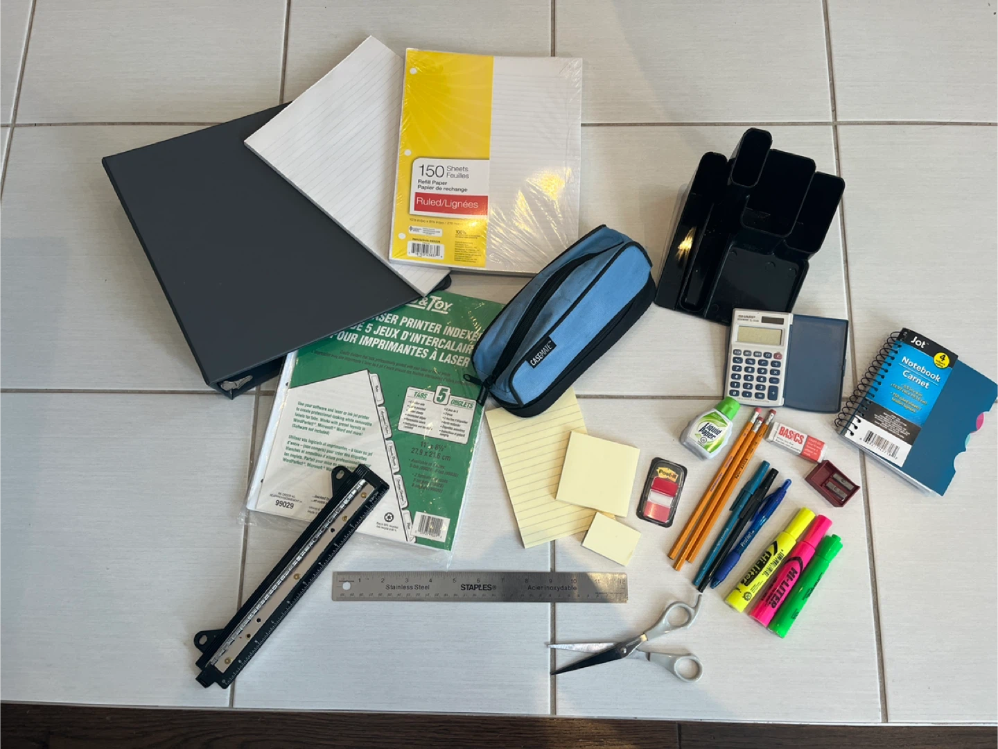 BACK TO SCHOOL BUNDLE of Stationary