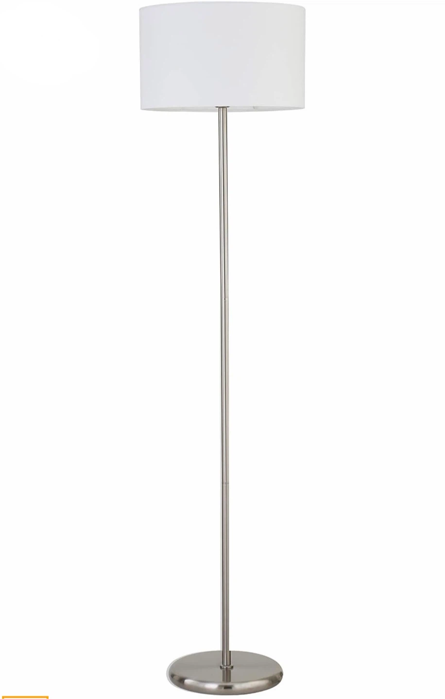 Floor Lamp with LED Bulb - Modern Metal Standing Light