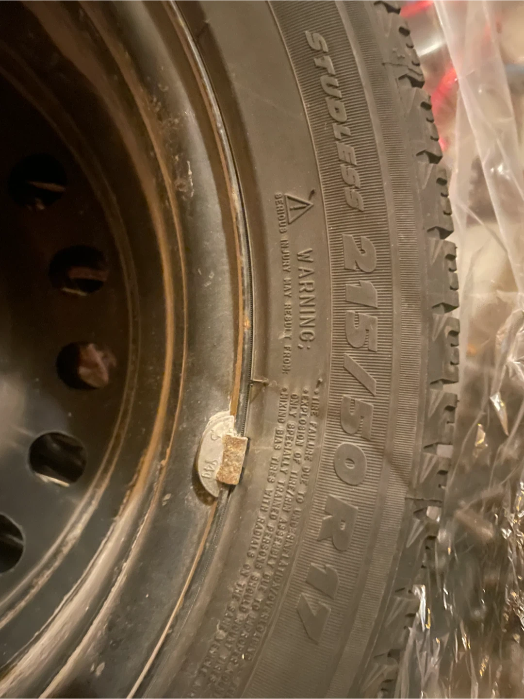 Michelin 215/50R17 winter Tire x4 - photo 4