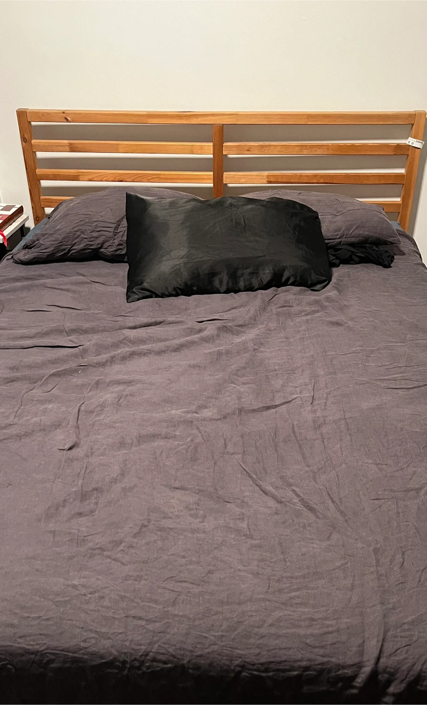 Queen bed (mattress and frame)