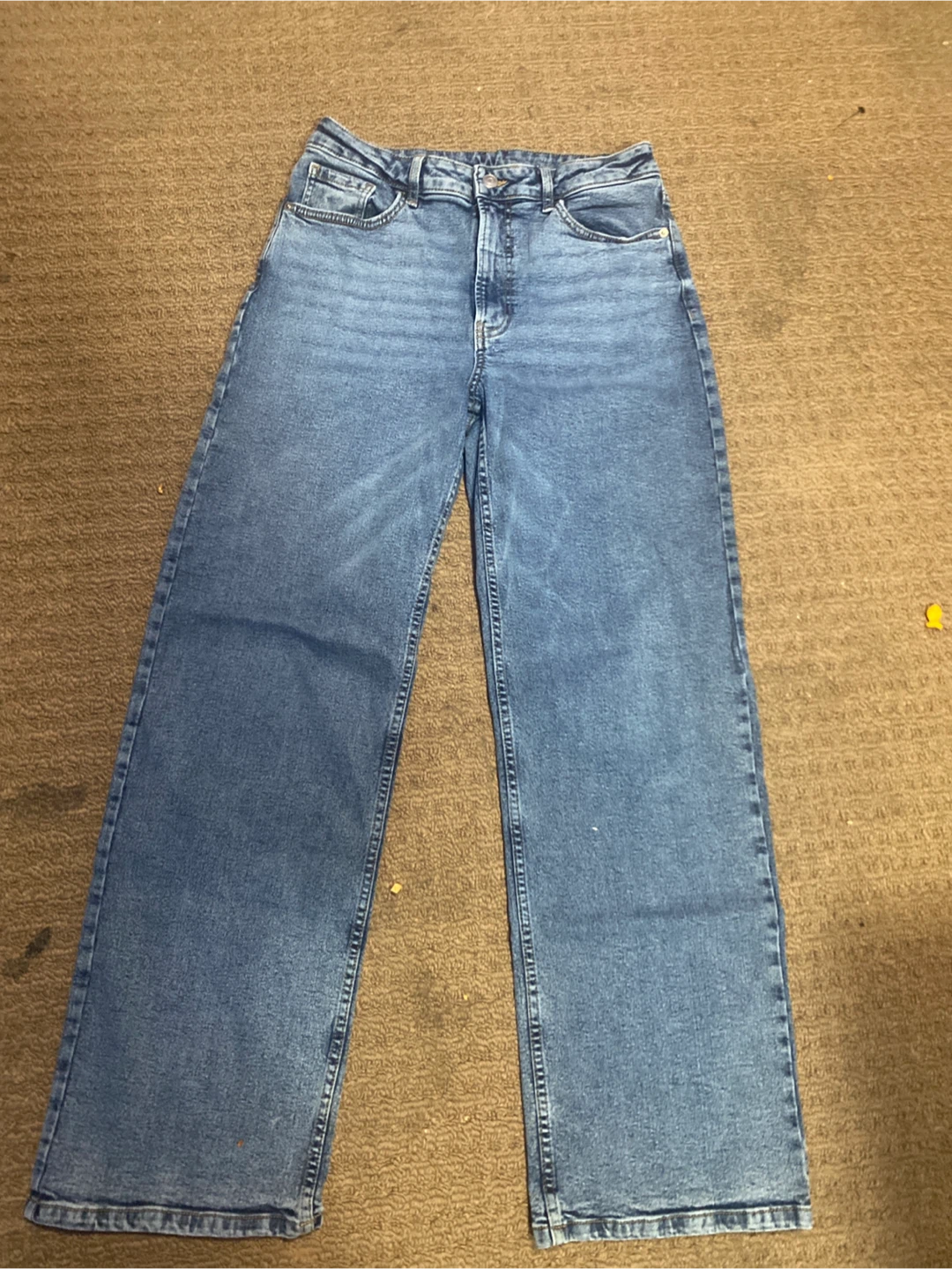 Wide leg jeans