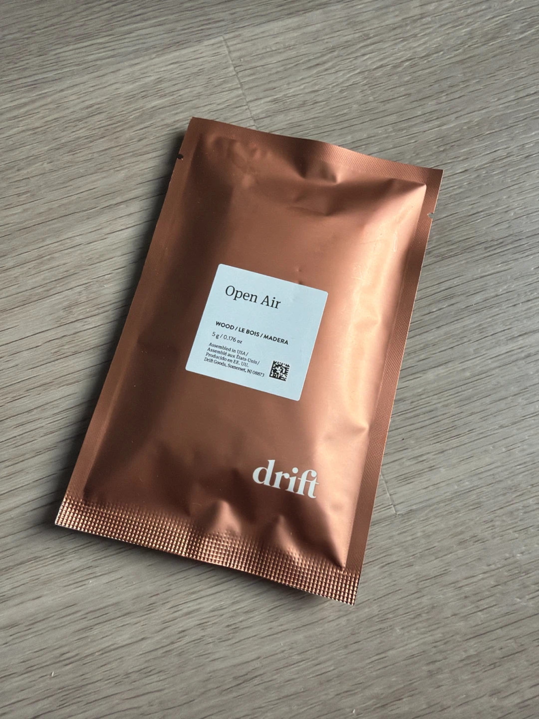 Drift Open Air wood air freshener
