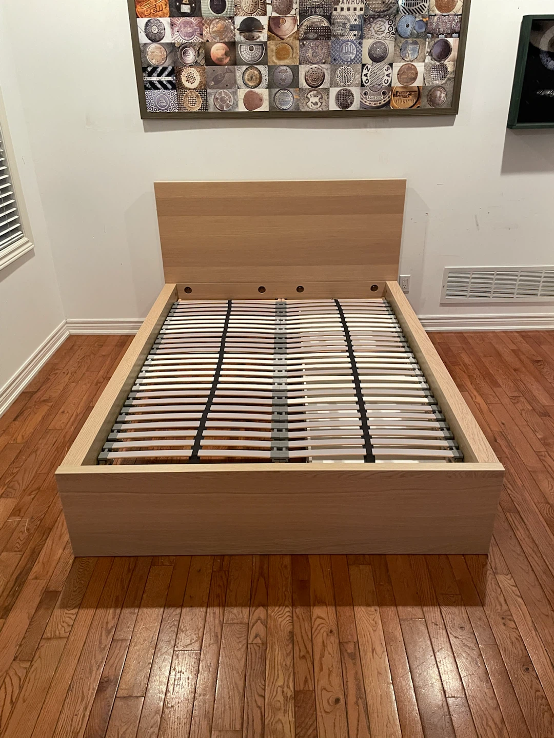 Malm Full / Double Bed Frame with Storage Drawers