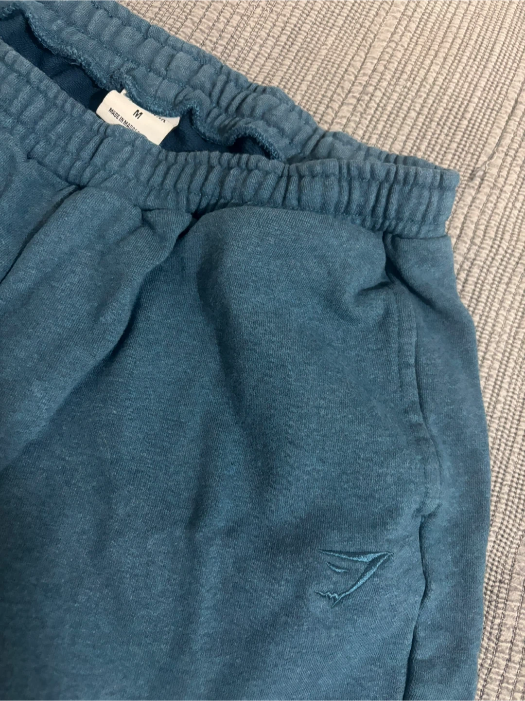 Gymshark Teal Sweat Shorts Size M - photo 2
