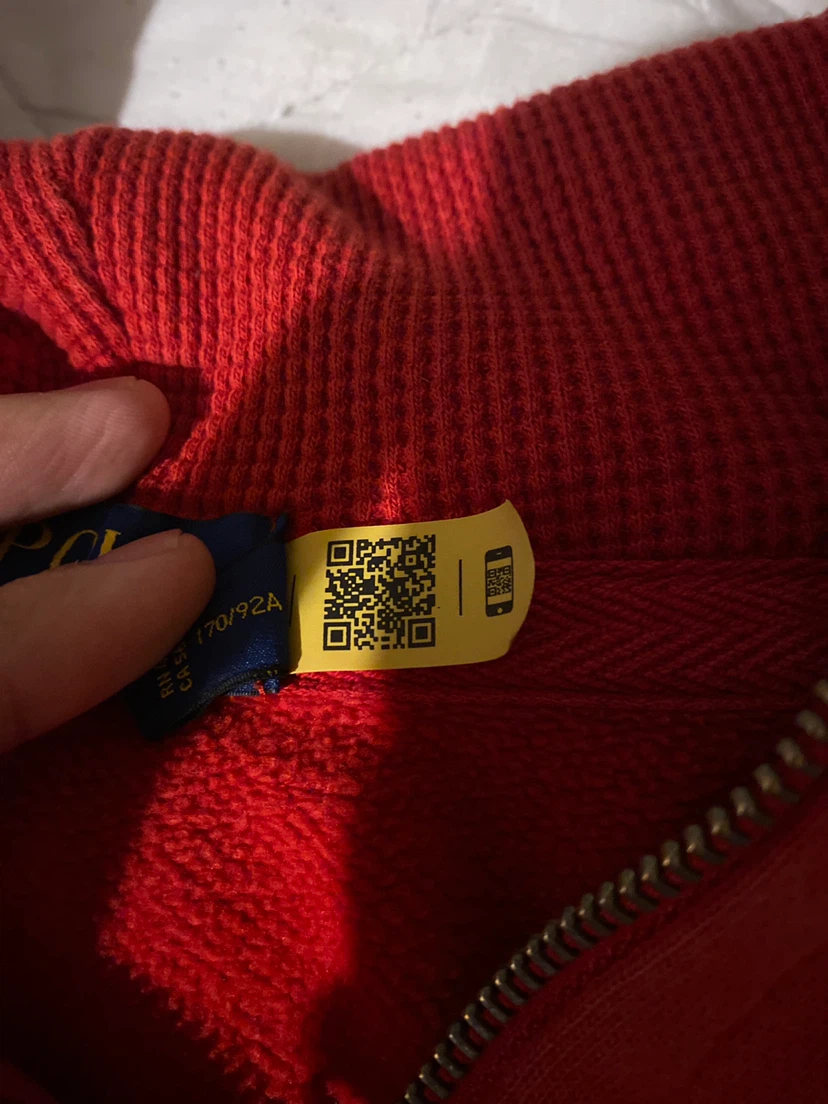 Polo Ralph Lauren Red Zip-Up Hoodie - photo 3