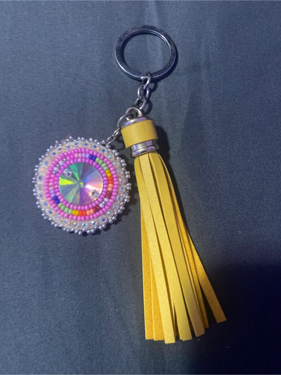 Beaded keychain
