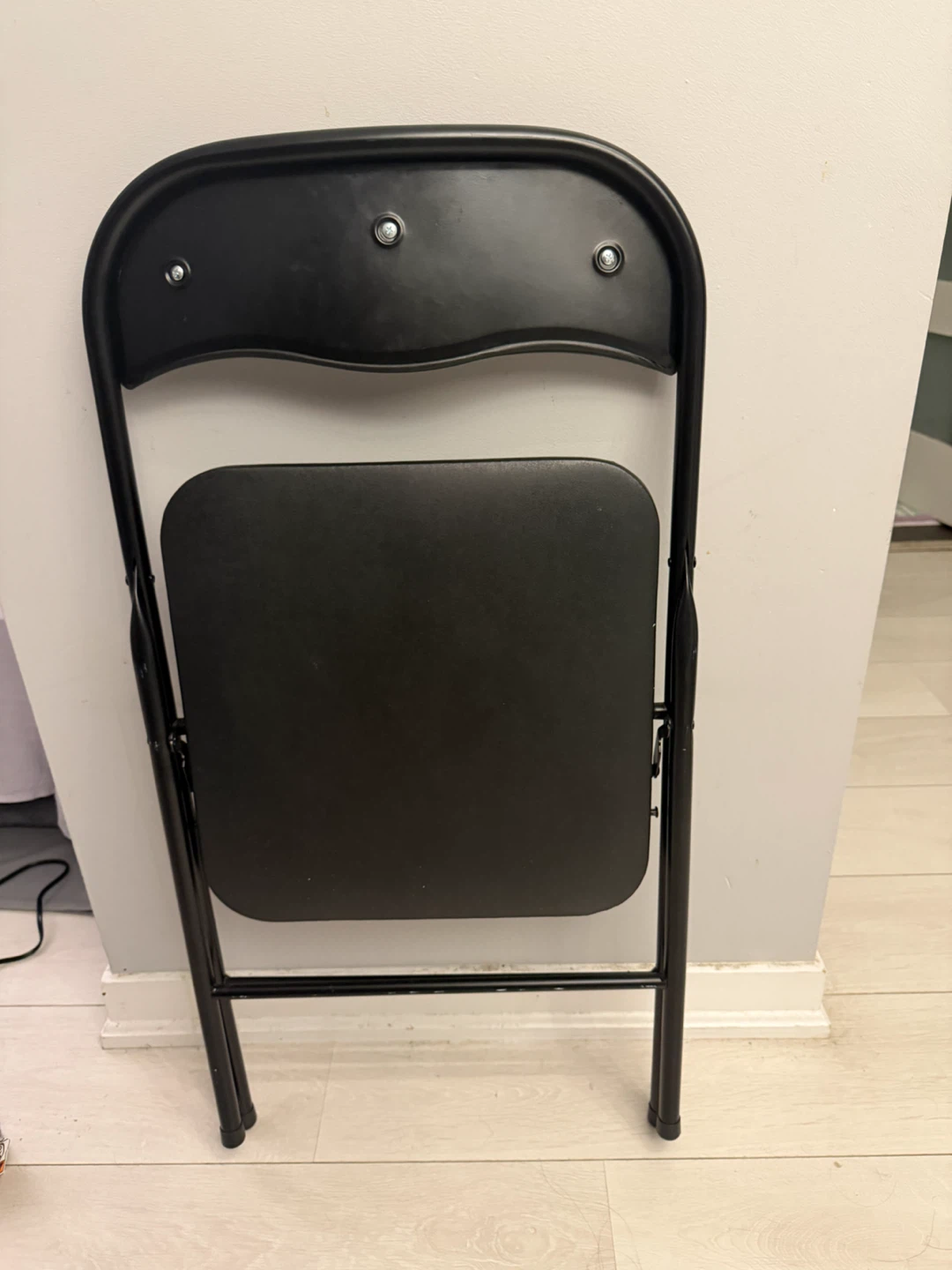 Streamlight Enduro Black Padded Vinyl Folding Chair - photo 2