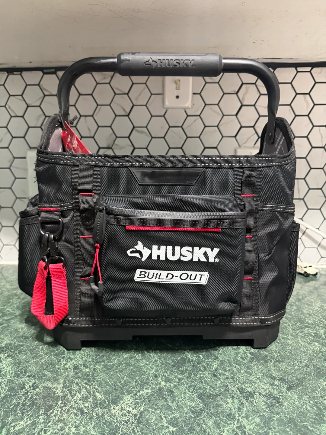 Husky Build-Out 14" Modular Storage System Soft-Sided Tote Bag
