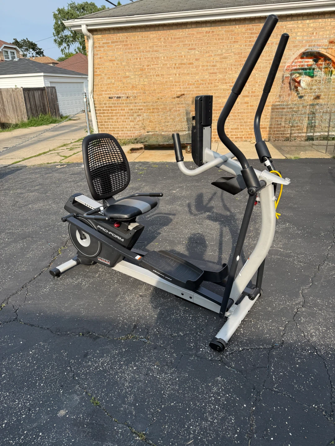 Hybrid Trainer Elliptical Machine. $150.00 OR BEST OFFER.