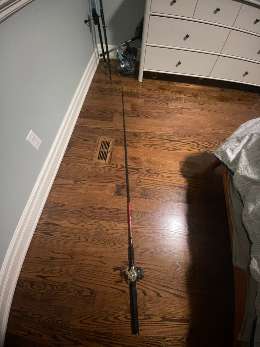 Shimano Cardiff 401a + Power Plus Trophy Class Heavy Fast Rod