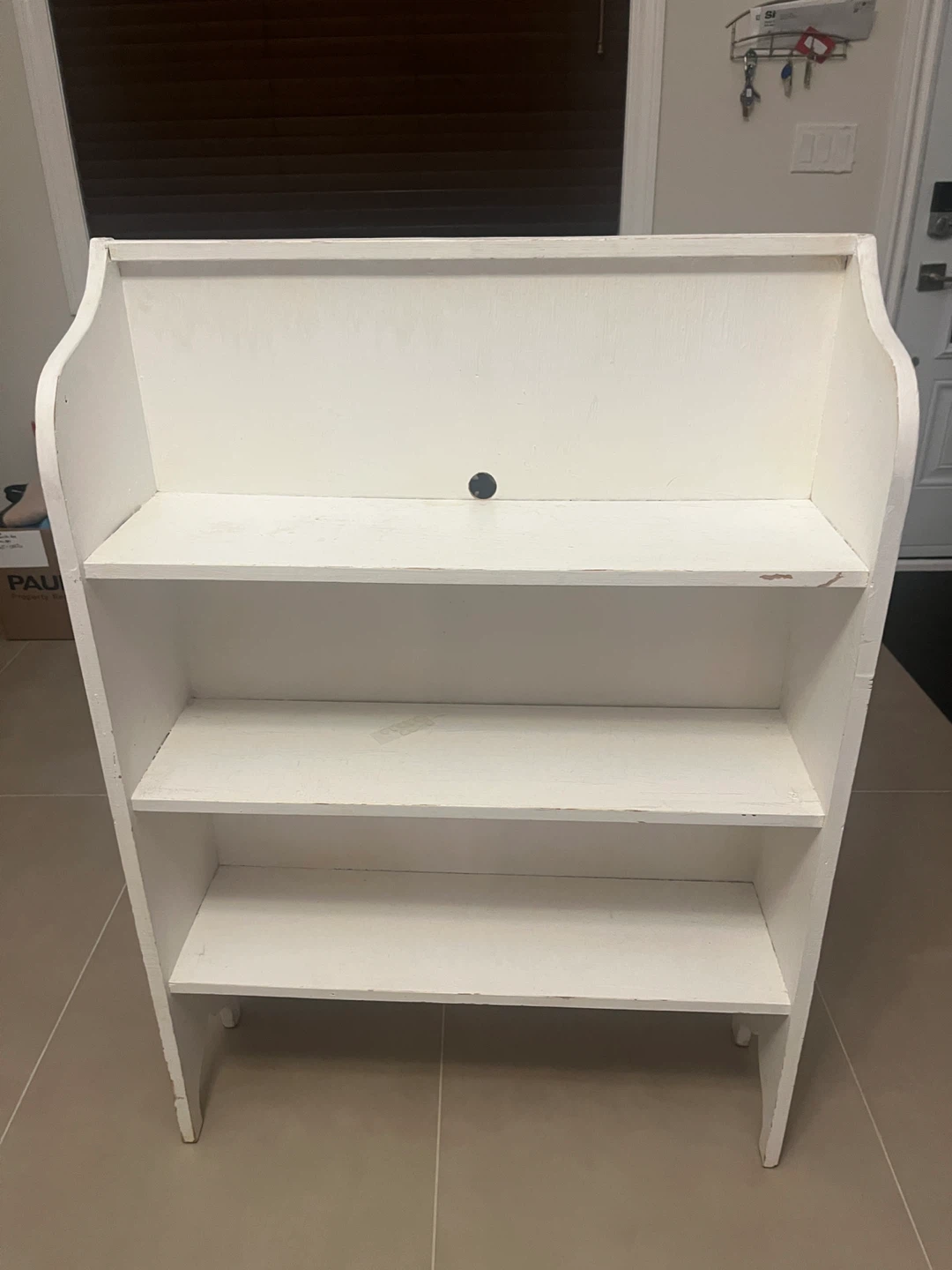 Shelf Unit white 3 shelves