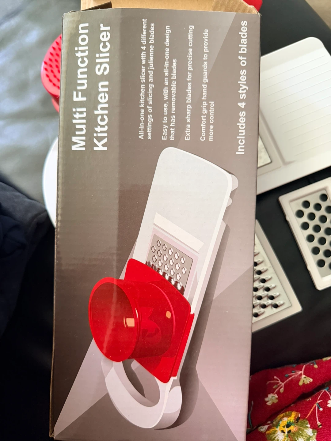 Multi Function Kitchen Slicer - Includes 4 Styles of Blades - photo 4