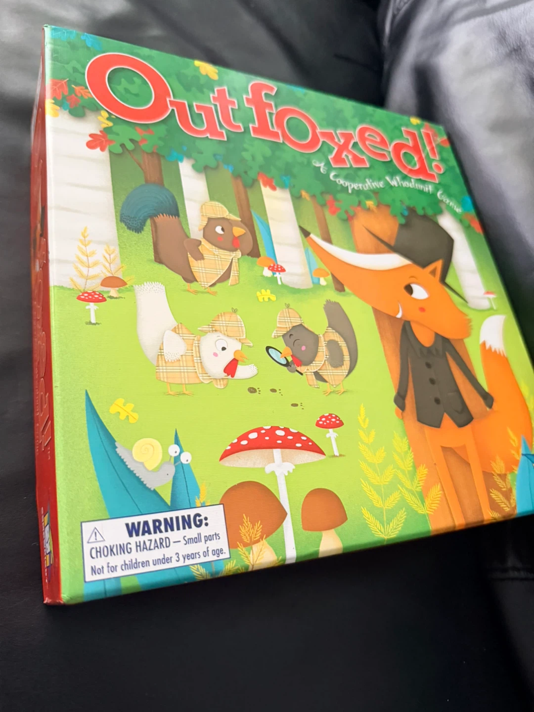 Gamewright Outfoxed! Cooperative Whodunit Game