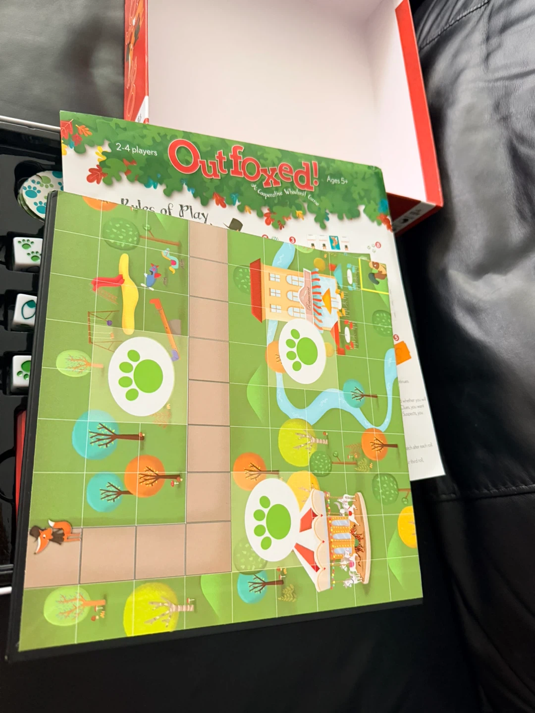Gamewright Outfoxed! Cooperative Whodunit Game - photo 3