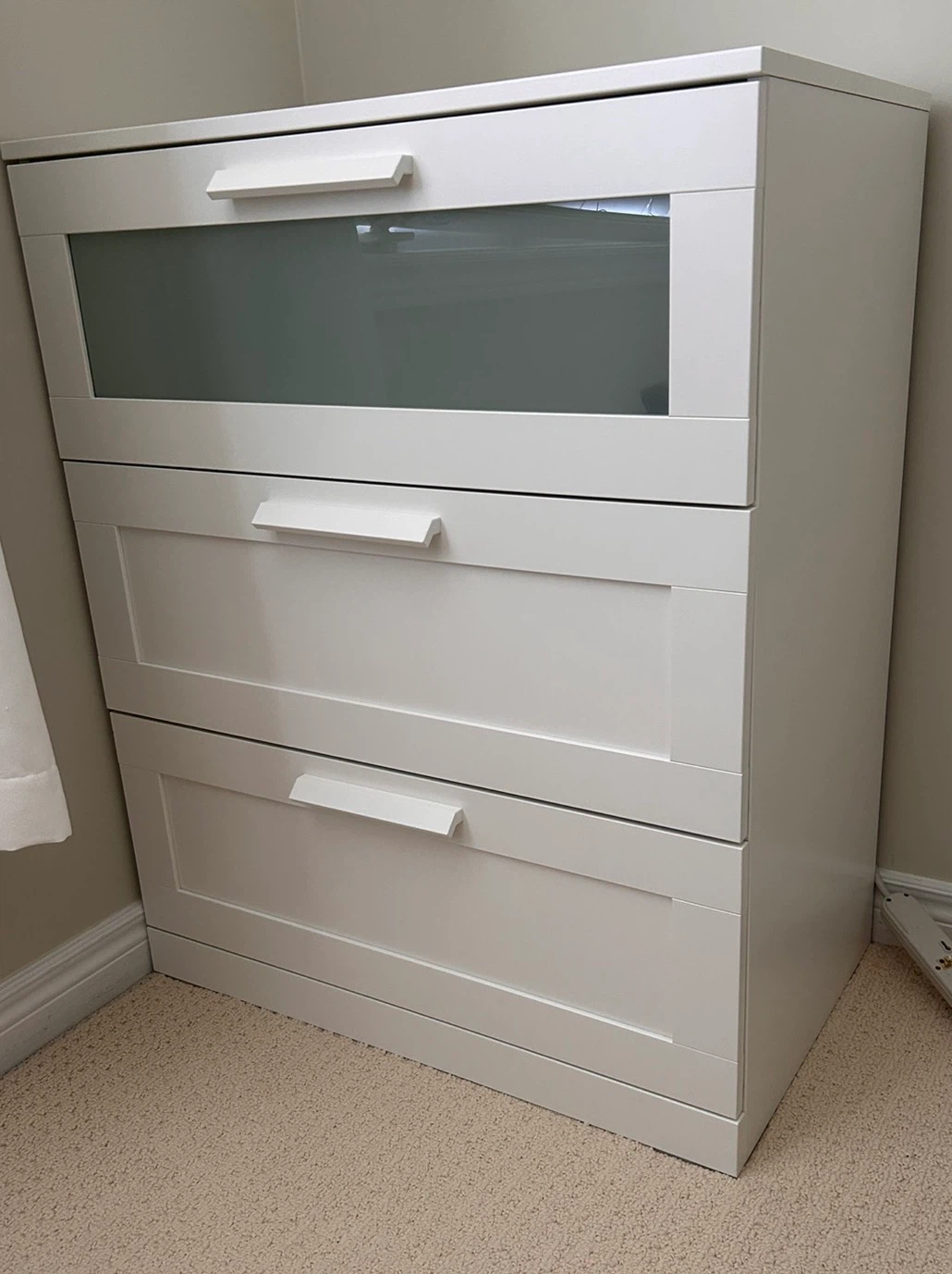 White IKEA Chest of Drawers