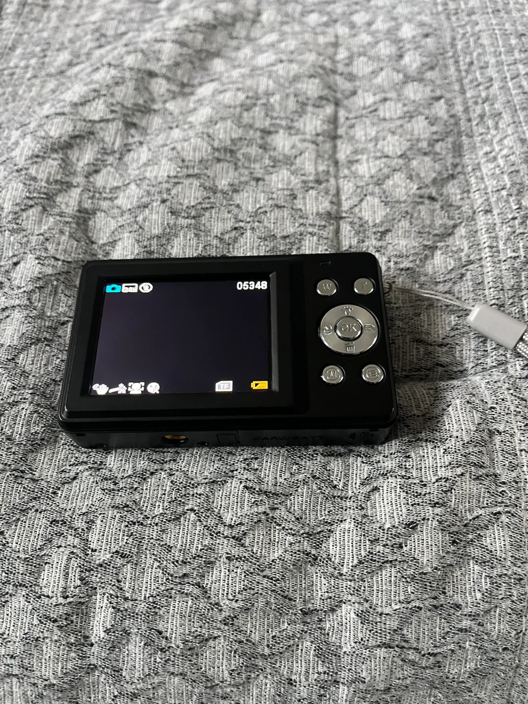 Black 44MP Digital Camera – 16X Zoom