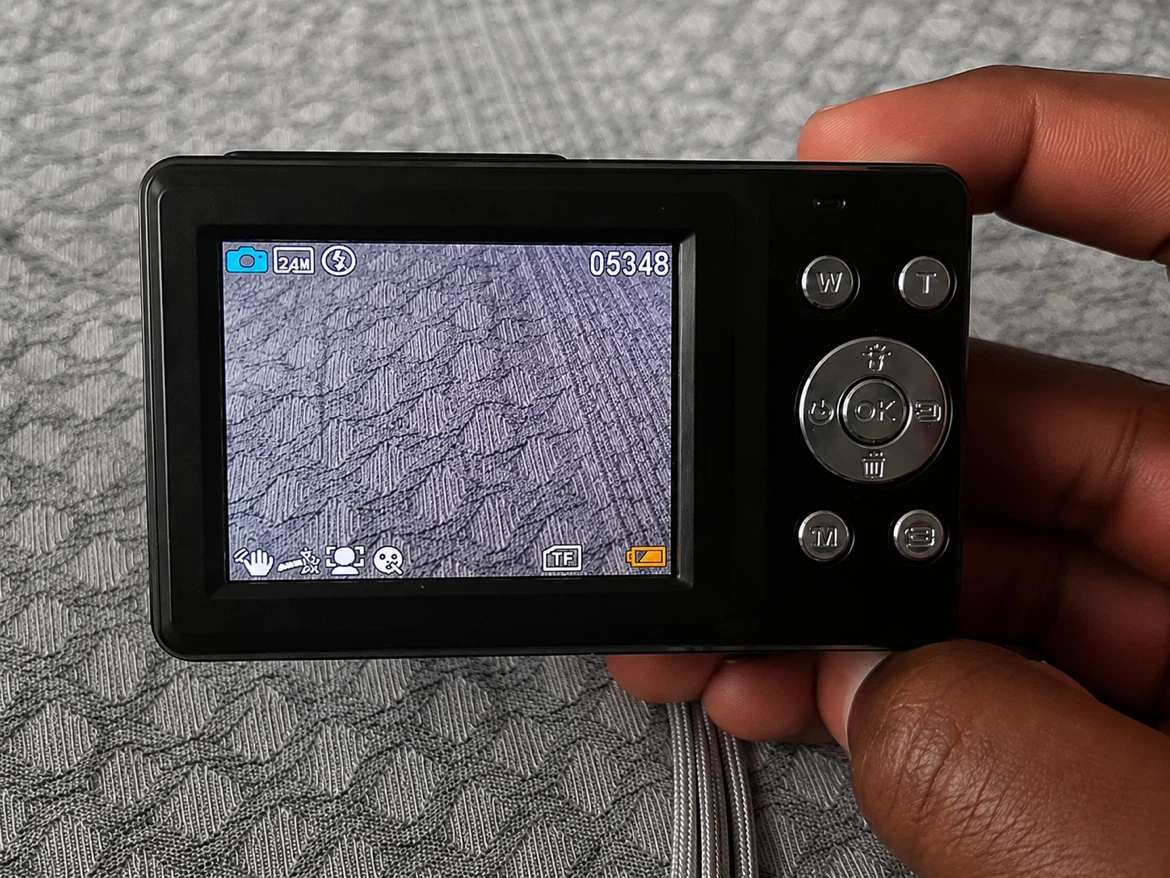 Black 44MP Digital Camera – 16X Zoom - photo 3