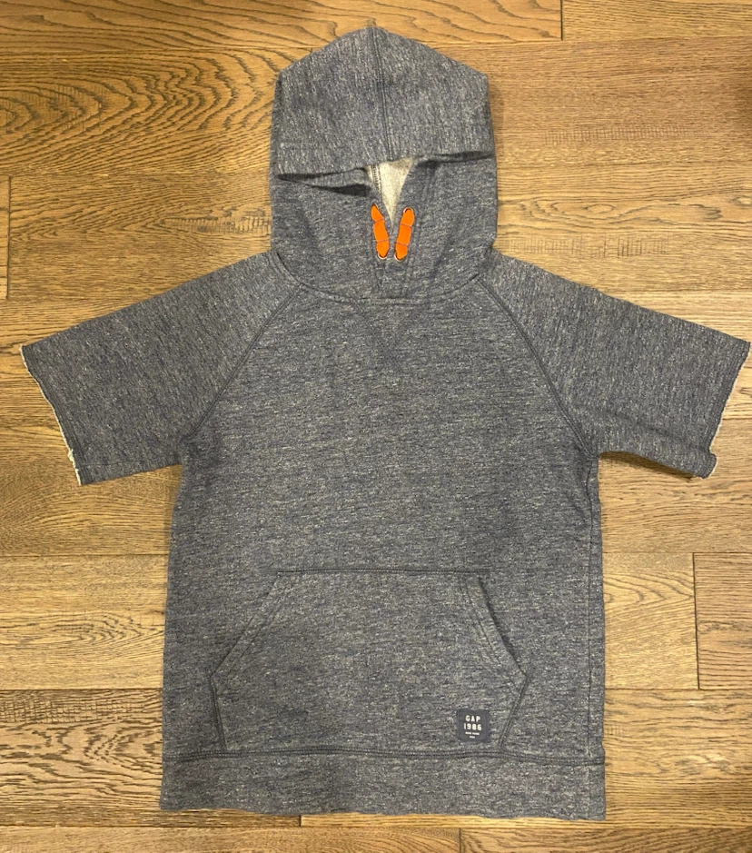 EUC: GAP Kids Short Sleeve Hoodie 10-11 yrs