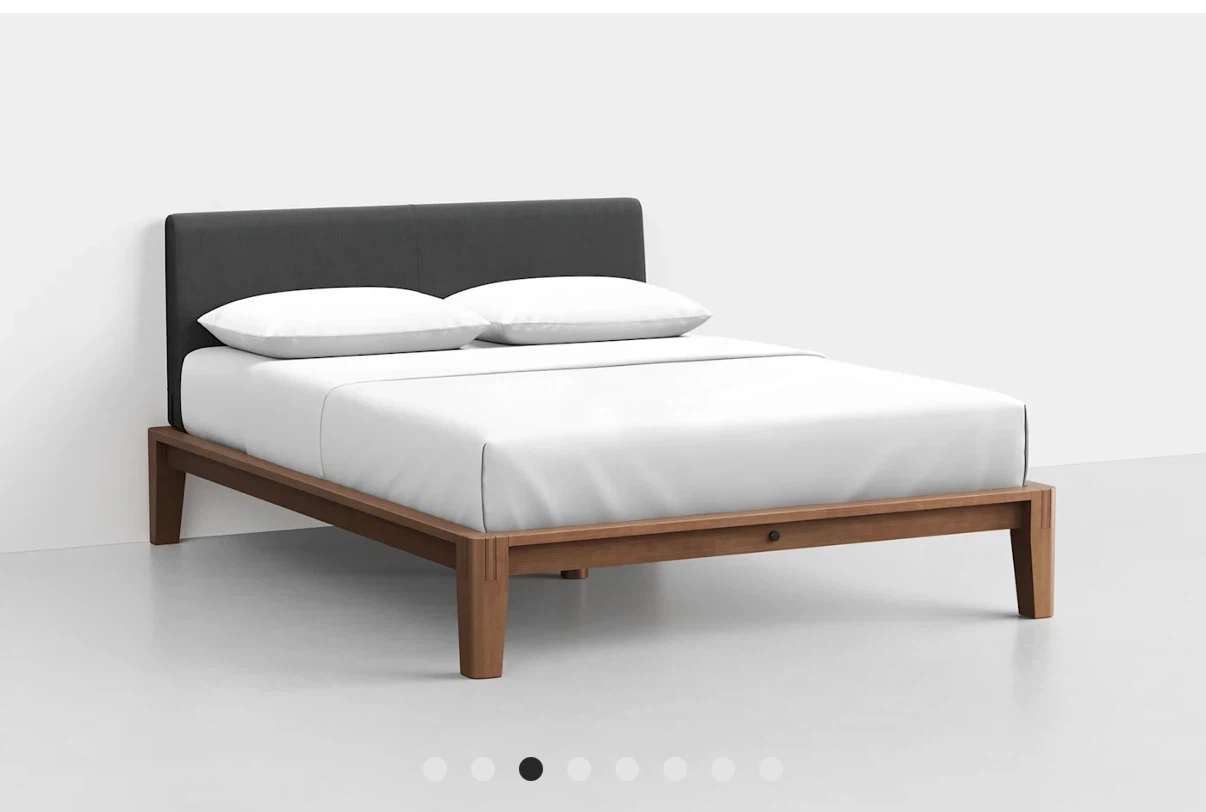 Queen size Thuma bed frame with Pillowboard and slats - photo 3
