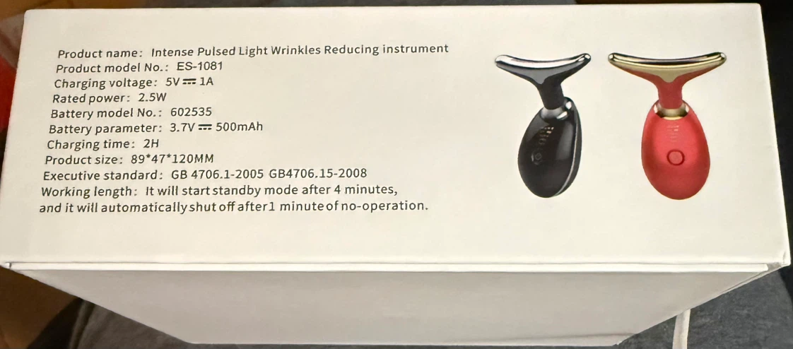 Intense Pulsed Light Wrinkles Reducing Instrument ES-1081 - photo 2