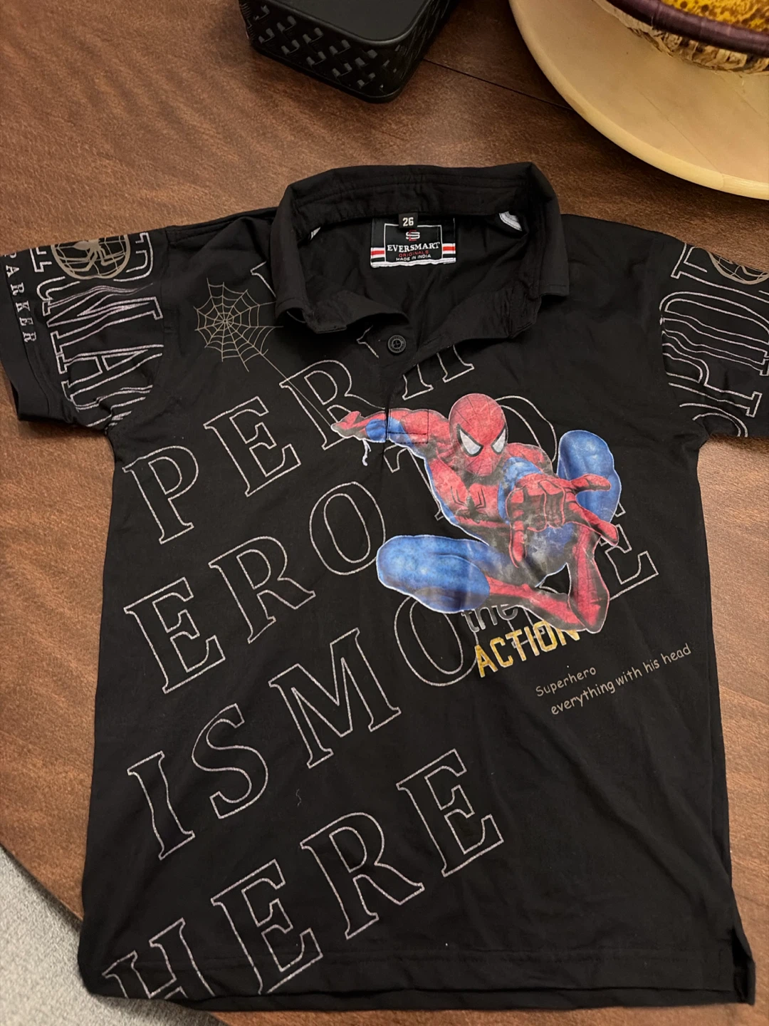 Eversmart Kids Spiderman T-Shirt and Pants Size 26