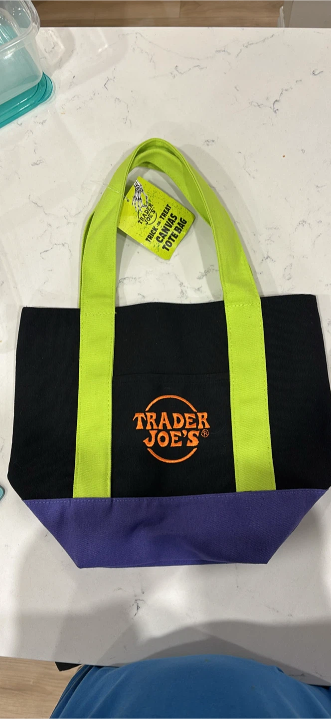 Trader Joe's Trick-or-Treat Canvas Tote Bag