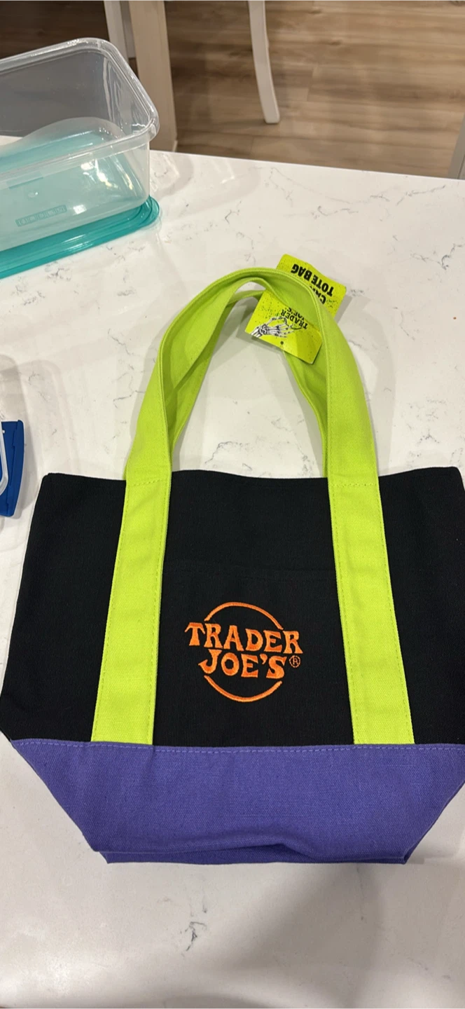 Trader Joe's Trick-or-Treat Canvas Tote Bag - photo 2