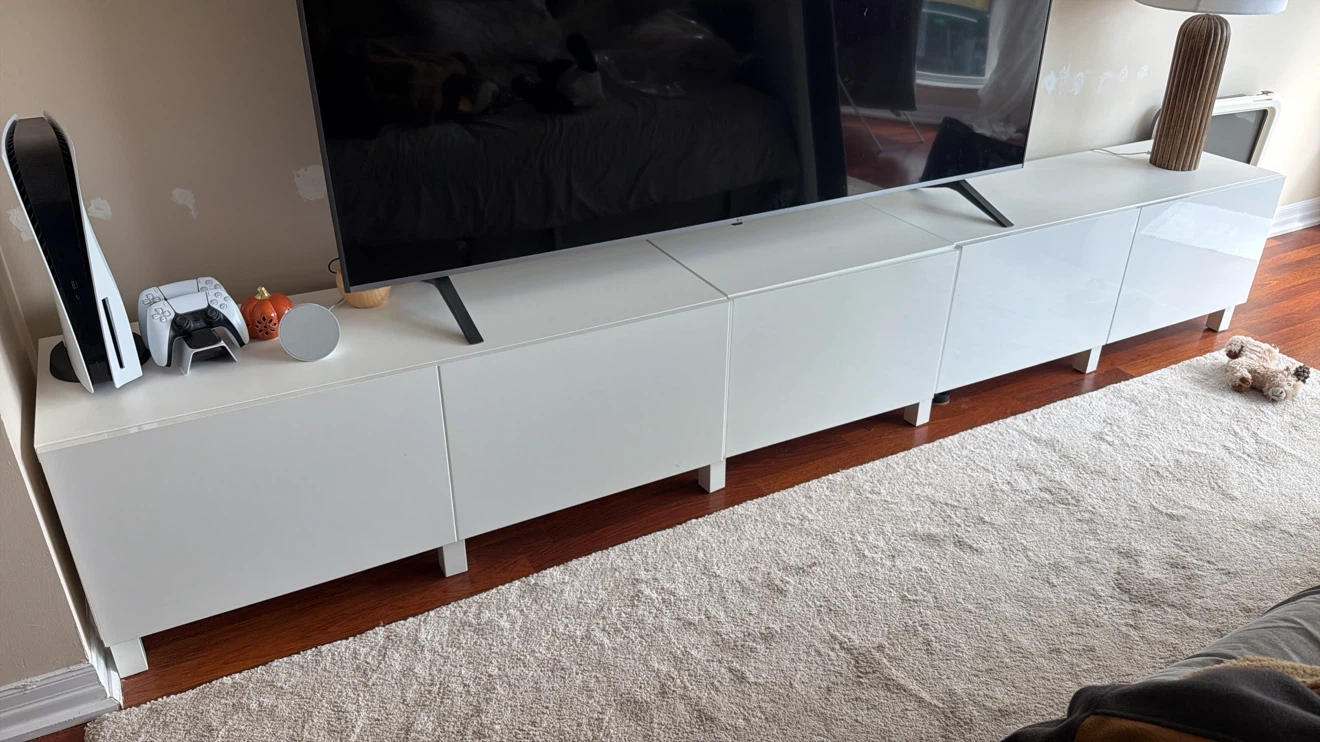 IKEA BESTÅ TV Stand White