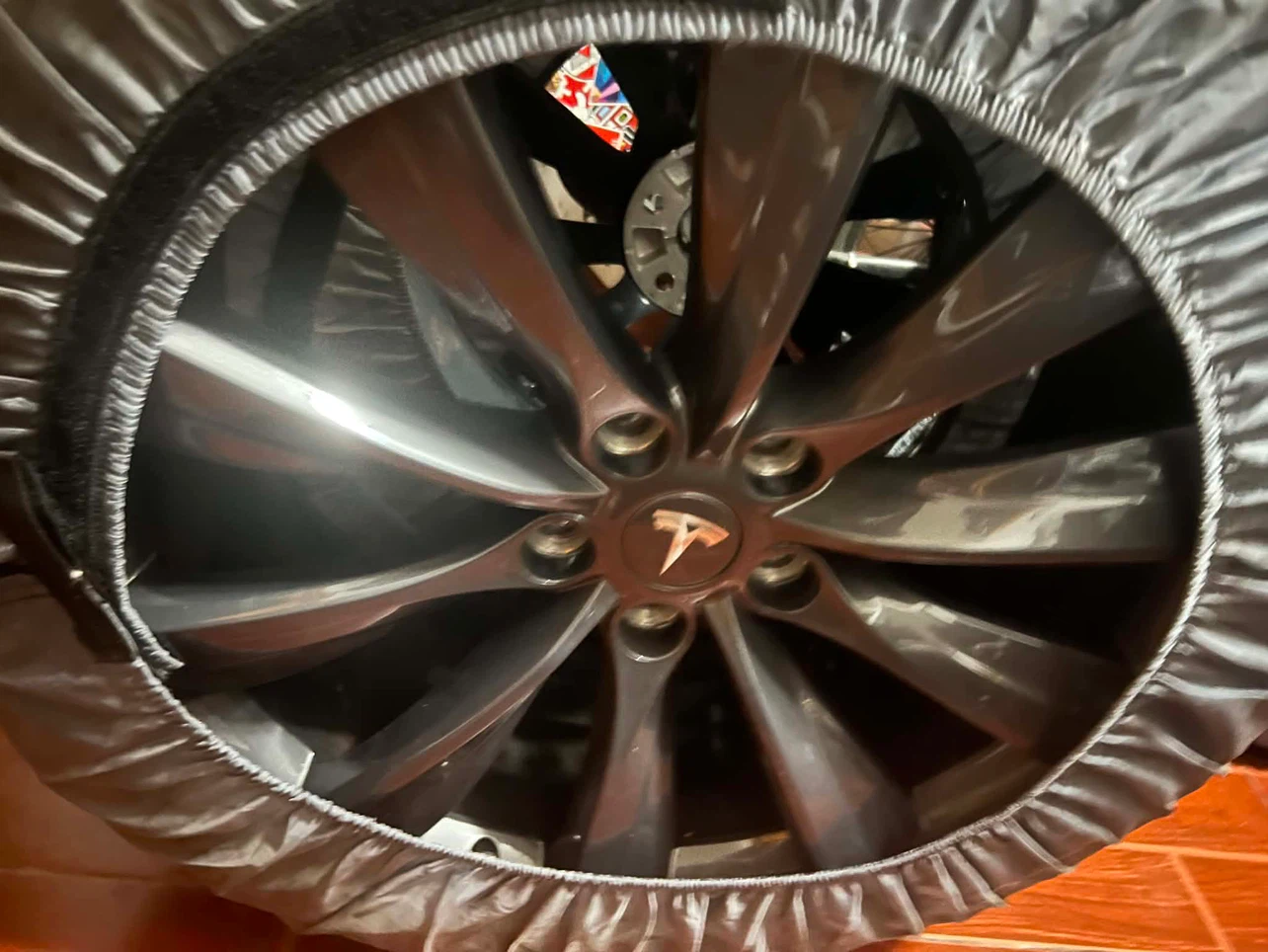 Tesla Wheels and Tires with Covers - photo 3