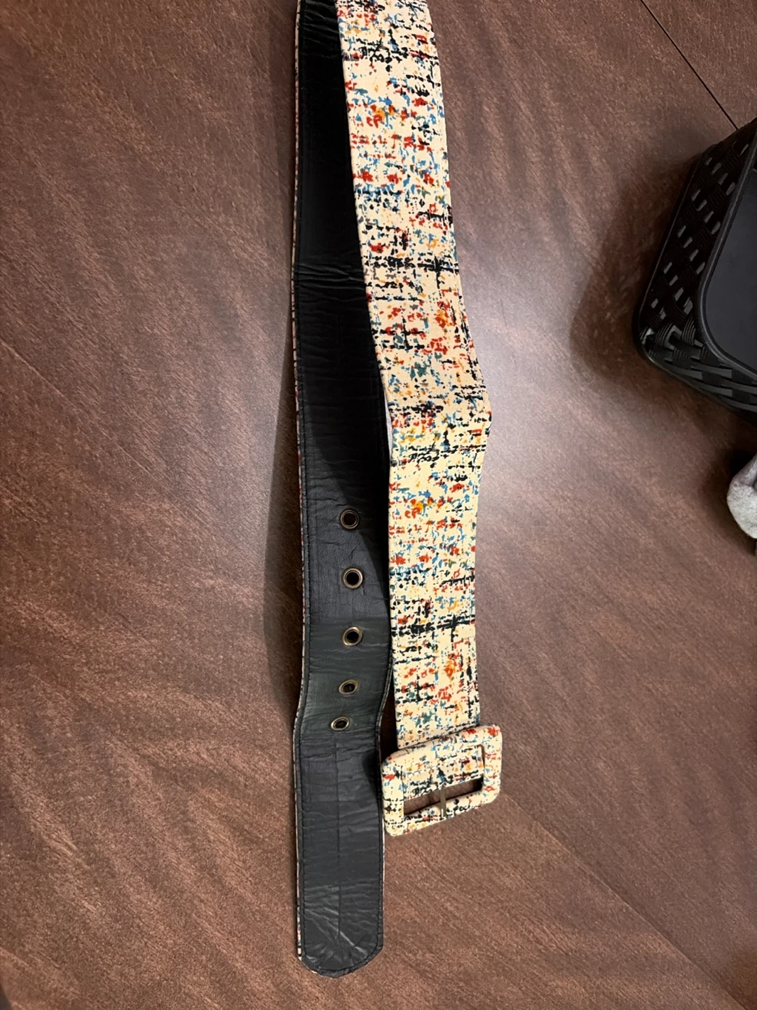 Women's Fashion Belt with Abstract Pattern